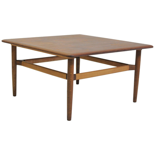 Fully Restored Danish Coffee Table by Kurt Østervig for Jason Møbler, 1960s