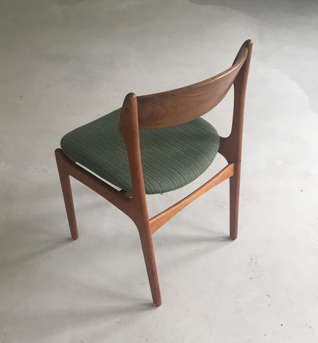 Fully Restored Danish Teak Dining Chairs by Erik Buch for Odense Maskinsnedkeri / O.D. Møbler, 1960s, Set of 6