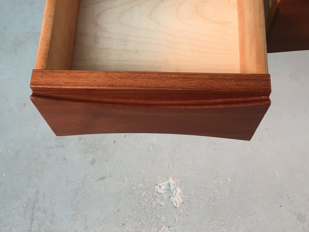 Fully Restored Danish Teak Dressing Table attributed to Arne Vodder for Ølholm Møbelfabrik, 1960s