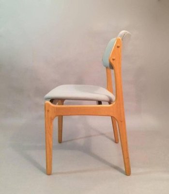 Fully Restored Oak Dining Chairs by Erik Buch, 1960s, Set of 12-VVO-1973832