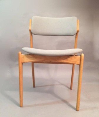 Fully Restored Oak Dining Chairs by Erik Buch, 1960s, Set of 12-VVO-1973832