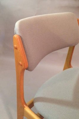 Fully Restored Oak Dining Chairs by Erik Buch, 1960s, Set of 12-VVO-1973832