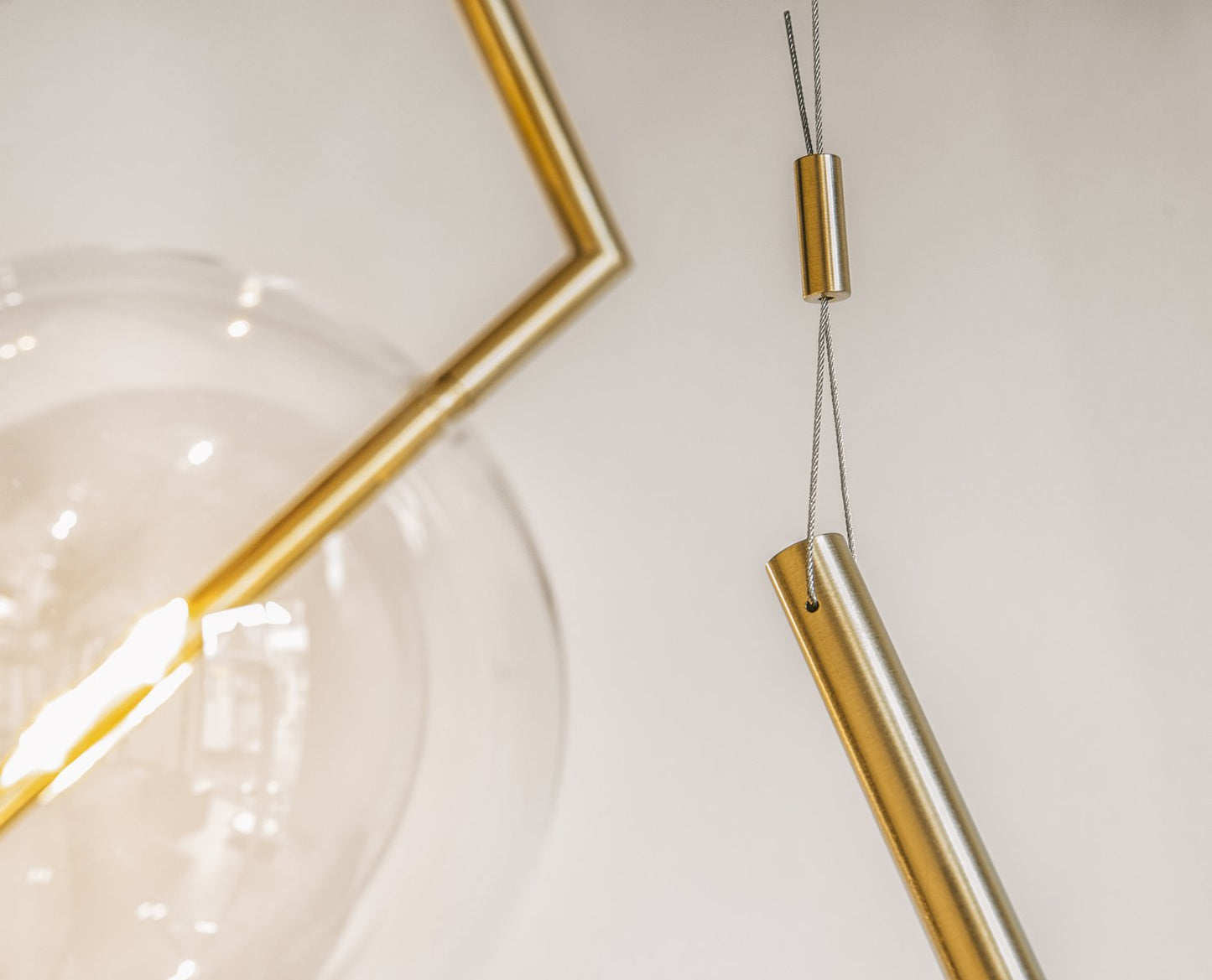 Fulmine 3-light Floor-to-ceiling Lamp from Silvio Mondino Studio