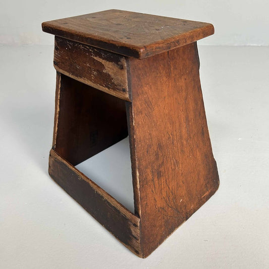 Fumidai Wooden Step Stool, Japan, 1930s