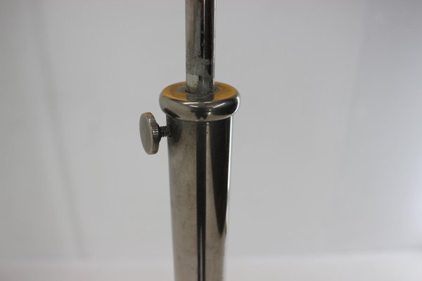 Functionalist Bauhaus Chrome Adjustable Floor Lamp, 1930s-TZ-890831