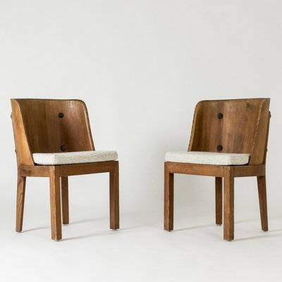 Functionalist Lovö Armchairs by Axel Einar Hjorth, 1930s, Set of 2-NL-1806564