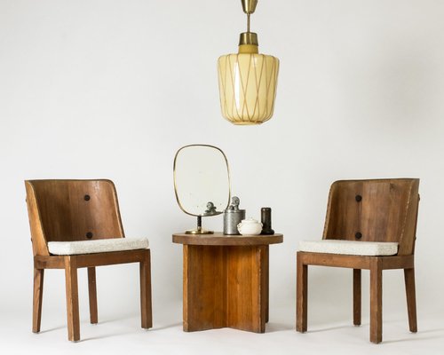 Functionalist Lovö Armchairs by Axel Einar Hjorth, 1930s, Set of 2-NL-1806564