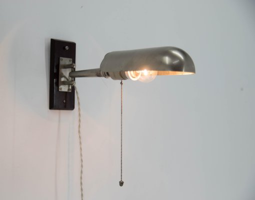 Functionalist Wall Lamp with Rotating Shade, 1920s-TZ-1759684