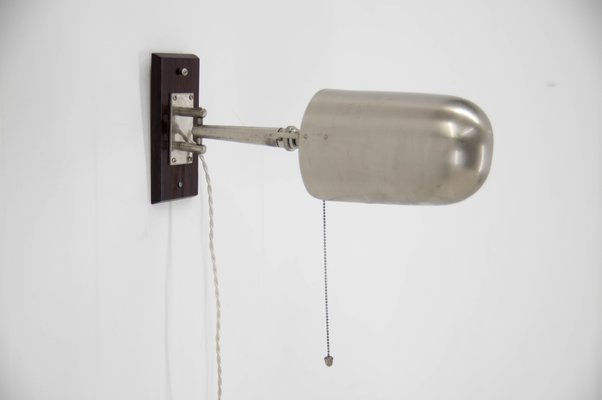 Functionalist Wall Lamp with Rotating Shade, 1920s-TZ-1759684