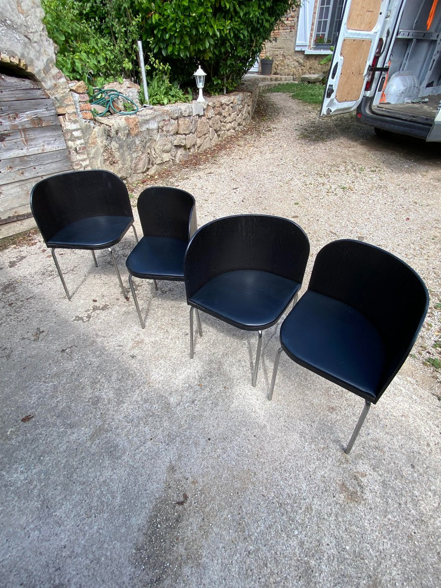 Fusion Model Table and Chairs by Sandra Kragnert for Ikea, 1990s, Set of 5