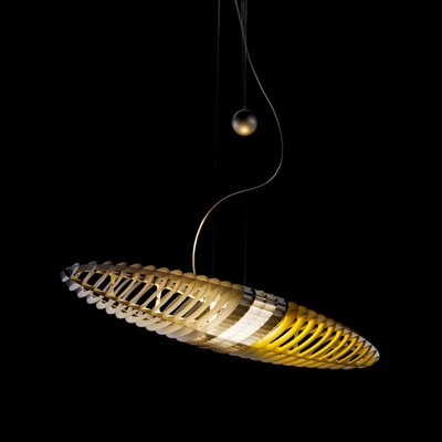 Futurist Elliptical Pendant Lamp by Alberto Meda & Paolo Rizzato for Luceplan, Italy, 2000s-LCR-2021946