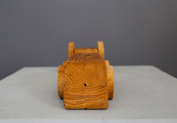 Futurist Wood Sculpture by Urano Palma, 1950s-RCE-1100094