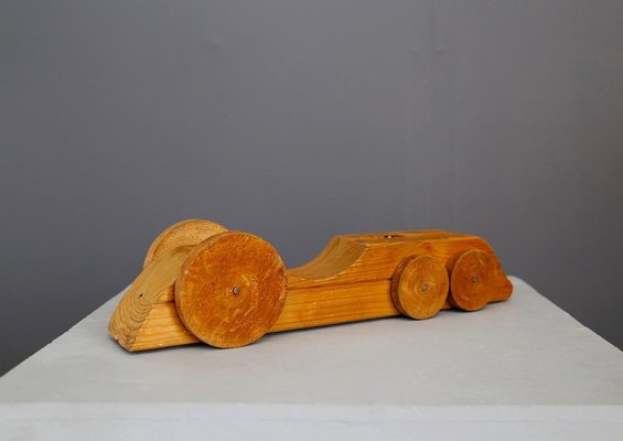 Futurist Wood Sculpture by Urano Palma, 1950s-RCE-1100094