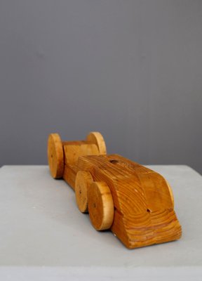 Futurist Wood Sculpture by Urano Palma, 1950s-RCE-1100094