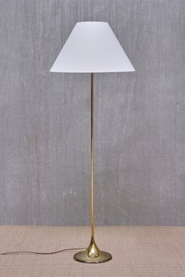 G-025 Floor Lamp in Brass by Svensson & Yngve Sandstrom for Bergboms, 1960s-FMT-2035380