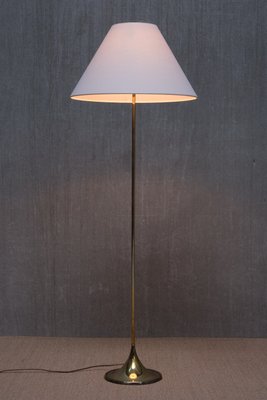 G-025 Floor Lamp in Brass by Svensson & Yngve Sandstrom for Bergboms, 1960s-FMT-2035380