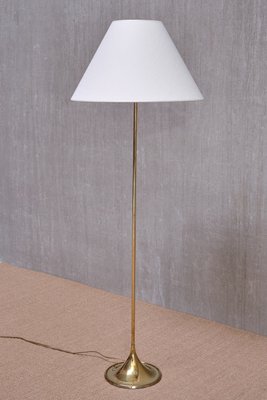 G-025 Floor Lamp in Brass by Svensson & Yngve Sandstrom for Bergboms, 1960s-FMT-2035380