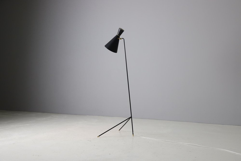 G-123 Floor Lamp by Knud Joos for Lyfa, 1950s