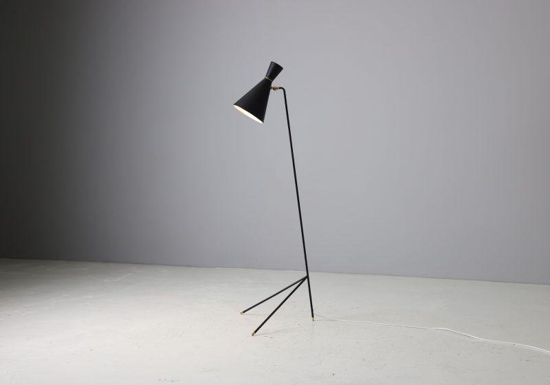 G-123 Floor Lamp by Knud Joos for Lyfa, 1950s