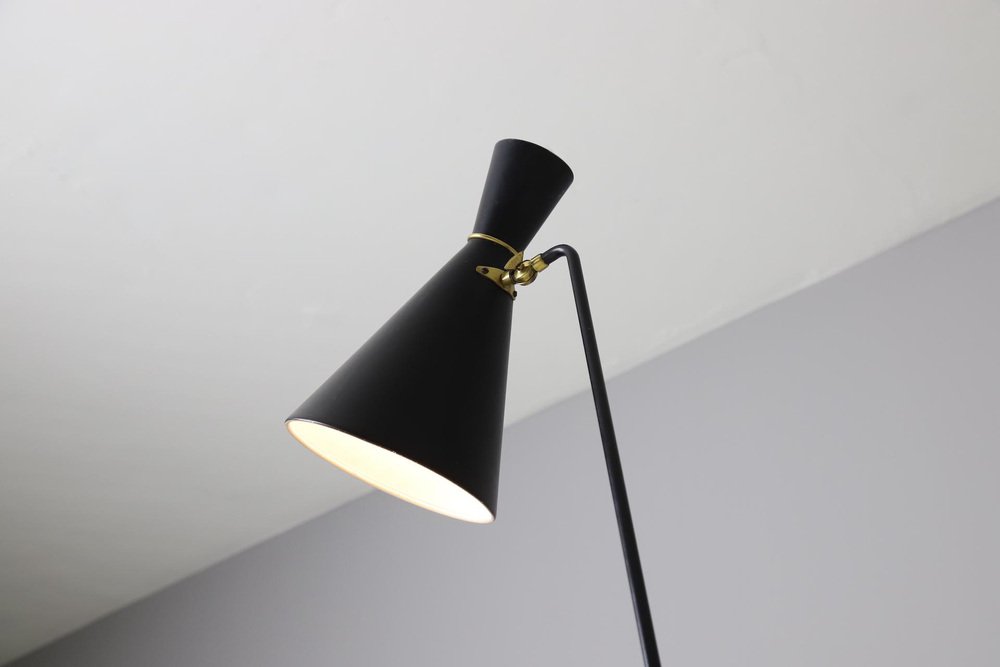 G-123 Floor Lamp by Knud Joos for Lyfa, 1950s