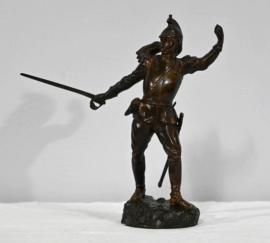 G. Omerth, Le Dragon, Early 20th Century, Bronze