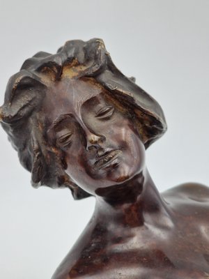 G. Renda, Ecstasy, Bronze Sculpture on Marble Base-RKF-1804065