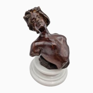 G. Renda, Ecstasy, Bronze Sculpture on Marble Base-RKF-1804065