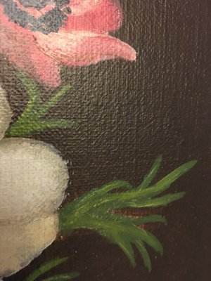 G. Van Eldeveg, Oil Painting, Flowers, 1988s-WQQ-844830