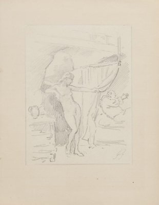 Gabriel Guèrin, Studies, Drawing, 20th Century-ZCI-1775636