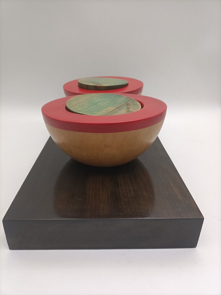 Gabriele Levy, Alefbet Sculpture, 1980, Colored Wood