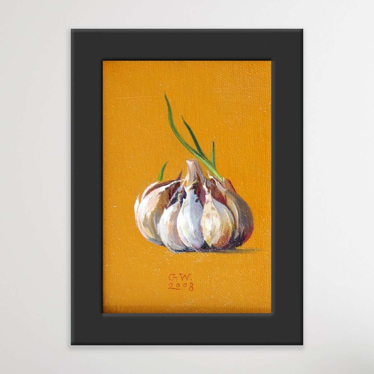 Gabryela Wasowicz, Garlic Ii, 2008, Oil on Canvas