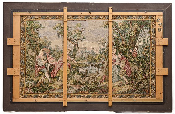 Galante Scene Tapestry, 1940s-JCN-1740391