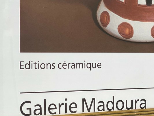 Galerie Madoura Picasso Editions Céramiques Poster, Vallauris, France, Framed-QKG-1357229