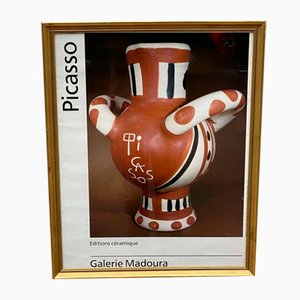 Galerie Madoura Picasso Editions Céramiques Poster, Vallauris, France, Framed-QKG-1357229