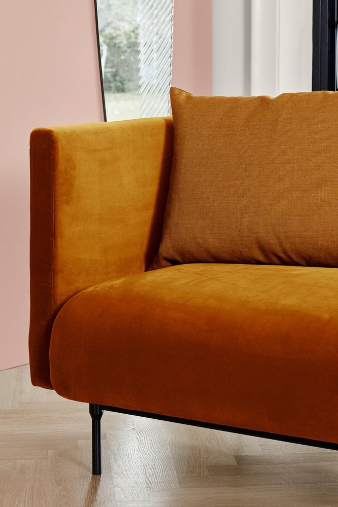 Galore Cushion Square in Amber by Warm Nordic