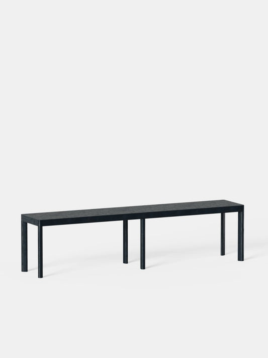 Galta 180 Black Bench by SCMP Design Office for Kann Design