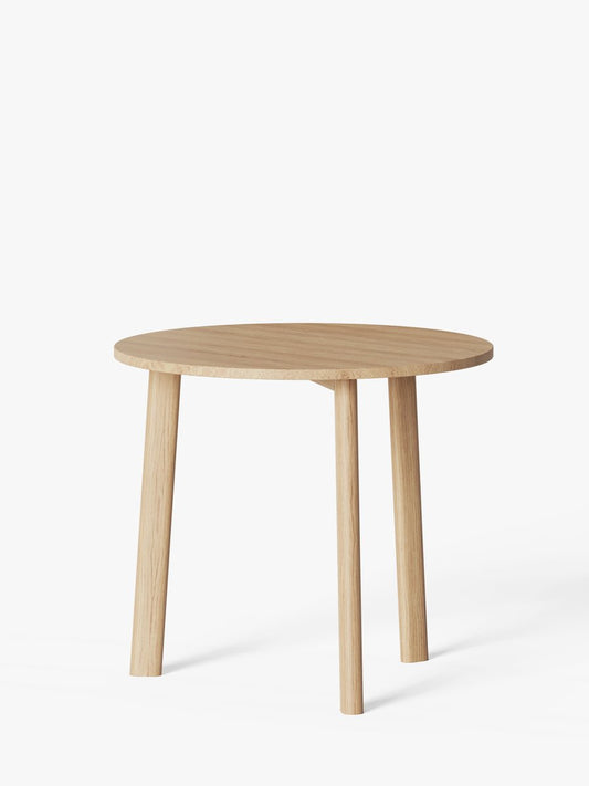 Galta Tripod Table in Natural Oak from Kann Design