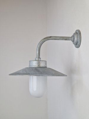 Galvanised Iron Outdoor Wall Lamp by Davey Lighting, 1980s-AXJ-2036044