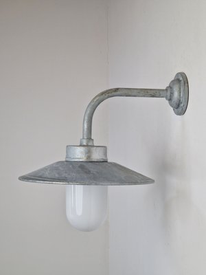 Galvanised Iron Outdoor Wall Lamp by Davey Lighting, 1980s-AXJ-2036044