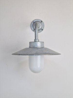 Galvanised Iron Outdoor Wall Lamp by Davey Lighting, 1980s-AXJ-2036044