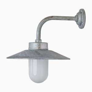 Galvanised Iron Outdoor Wall Lamp by Davey Lighting, 1980s-AXJ-2036044