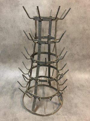 Galvanized Iron Bottle Drainer, 1920s-SDV-562637