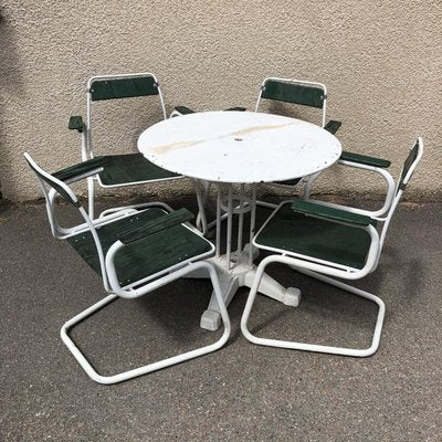 Garden Armchairs, 1960s, Set of 4-SDV-709305