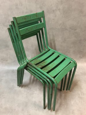 Garden Chairs from Art-Prog, 1950s, Set of 4-SDV-747176