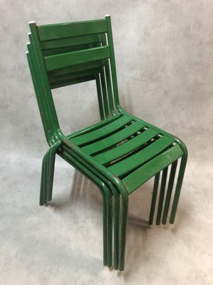 Garden Chairs from Art-Prog, 1950s, Set of 4-SDV-724810