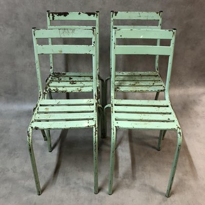 Garden Chairs from Art-Prog, 1950s, Set of 8-SDV-725900