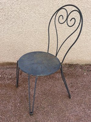 Garden Chairs in Wrought Iron, Set of 2-SDV-1335298