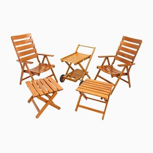 Garden Furniture Set from Herlag-Belair, 1980s, Set of 5-WVA-1135279