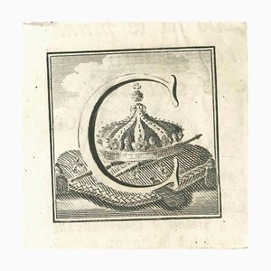 Gaspar Van Wittel (Vanvitelli), Antiquities of Herculaneum Letter C, Etching, 18th Century-ZCI-1759193