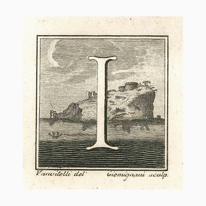 Gaspar Van Wittel (Vanvitelli), Antiquities of Herculaneum Letter I, Etching, 18th Century-ZCI-1759260